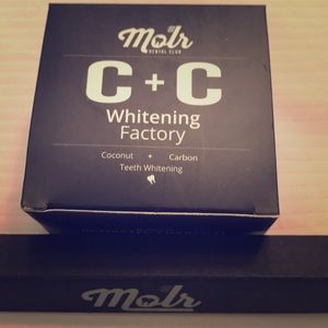 Molr Whitening Activated Charcoal &Toothbrush
